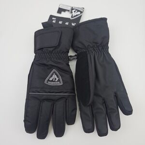 Rossignol Mens Large Black IMPR Ski Gloves Water Resistant‎ Insulated New